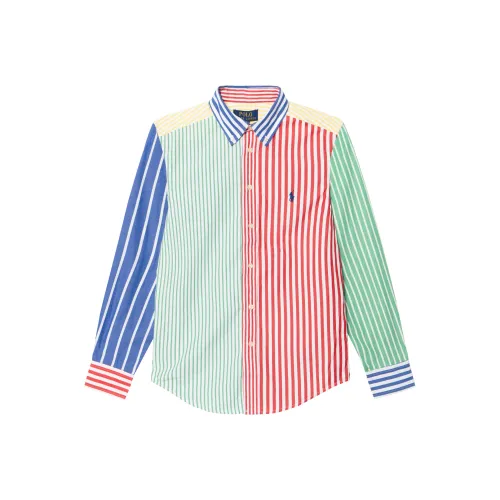 Ralph Lauren Рубашка Весенний Осенний Детский Многоцветный