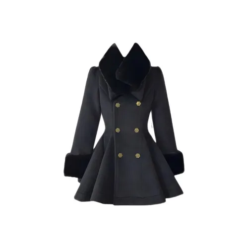 DITB Черное Женское Пальто