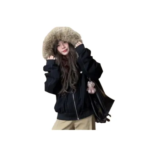 Mu Xiao Xin Хлопковый пуховик женский