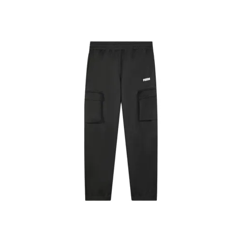 PUMA ESS FW25 Tricot Карман Tapered Повседневные брюки Мужской