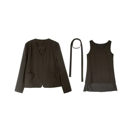 MIMIZI Коричневый Женские Комплекты с Юбкой