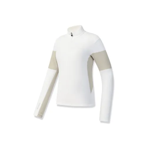 FILA SKI Стандартная T-рубашка Женская Нефритовый Белый