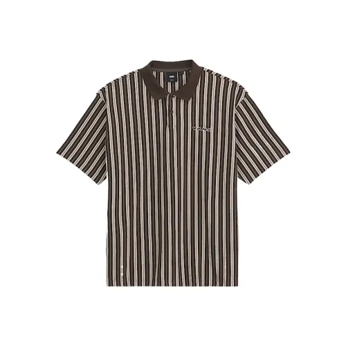 Vans Маленькая Кофейная Чашка Коричневая Мужская Поло