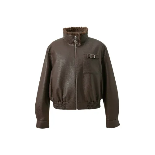 3COLOUR Кофе Женские Меховые изделия