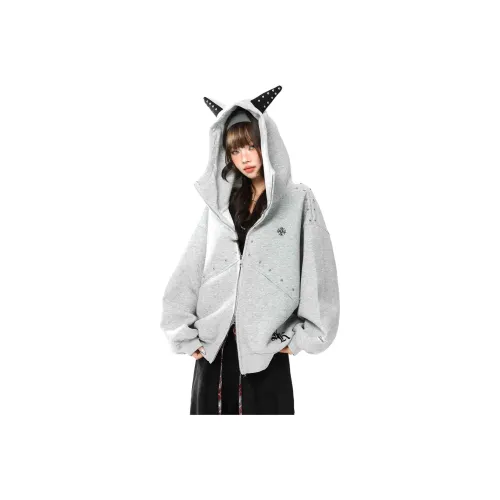 PISYPOX Серый Унисекс Свитшоты