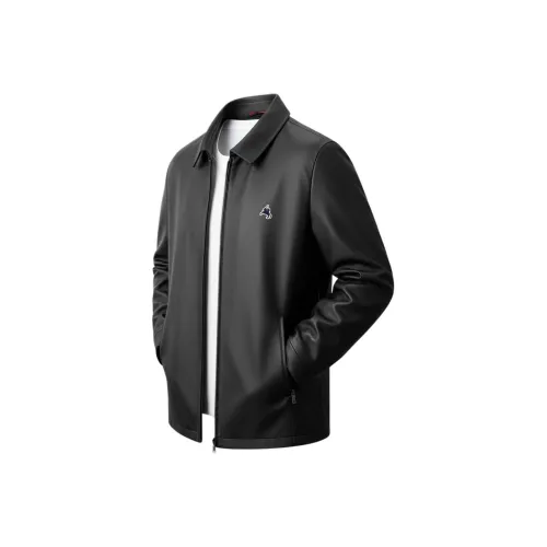 POLOMEISDO Кожа Куртка Унисекс