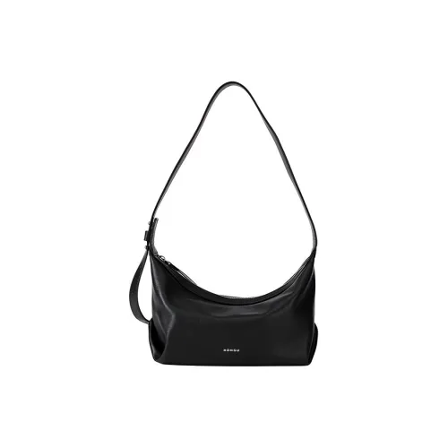 HONGU Сумка через плечо из синтетической кожи стандартная женская темно-черный экрю