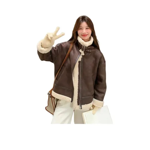 MEXICAN Кофе Женские Бархатные Куртки