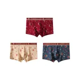 [100% cotton, Breathable] Бордовый + Абрикос + Темно-синий (3 упаковки)