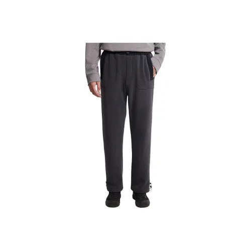A.B.X Темно-синий серый Мужские Повседневные Штаны