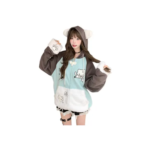 PISYPOX Синий Унисекс Свитшоты