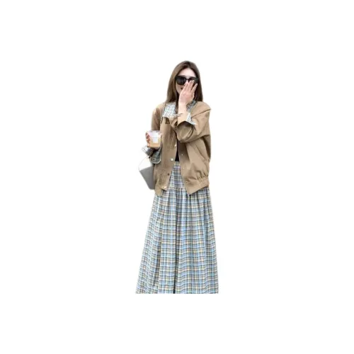 MDEHT Хаки Женские Куртки