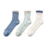 [3 упаковки] Синий + Светло-зеленый + Молочно-белый