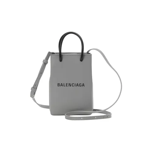 Balenciaga Телячья кожа Тоут Сумка Сумка для покупок Чехол для телефона Сумка через плечо Сумка унисекс