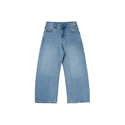 COUNTRY MOMENT Синий Унисекс Джинсы