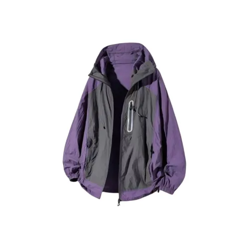 PLQV Фиолетовый Мужской Куртки