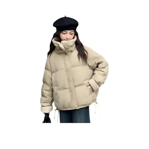 LONGZHIWU Хаки Школьный возраст Утеплённые куртки