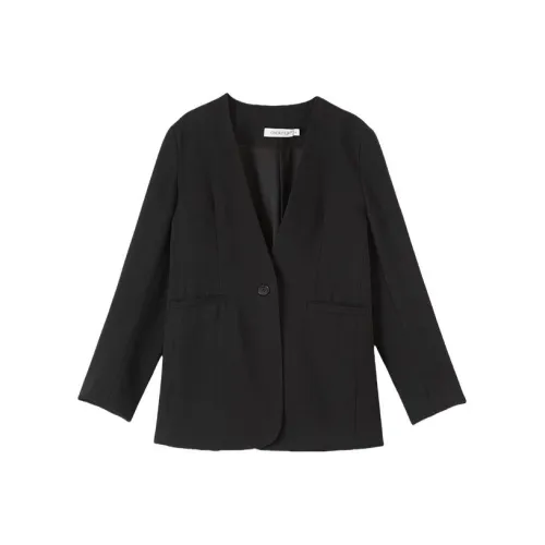 WANBAI Черный Женские Деловые костюмы