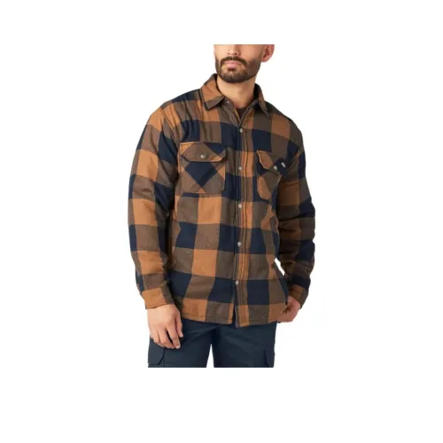 Dickies Коричневый Морской Синий Мужские Куртки