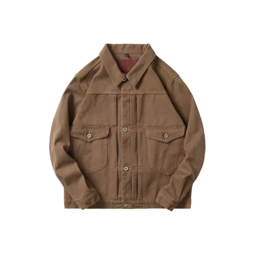 UKTK Земляной Желтый Мужские Куртки