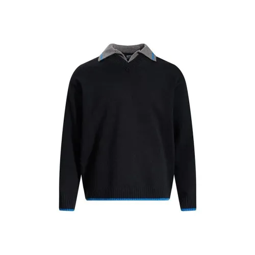 PLQV Черный Мужской Трикотаж