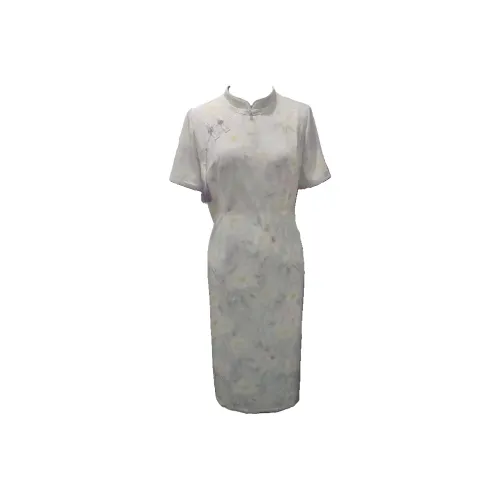 MAJIAJIA Психоделический фиолетовый женский Ципао