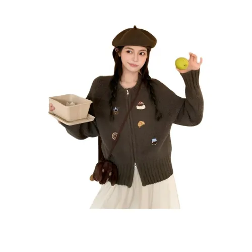 MDEHT Кофе Женские Трикотаж