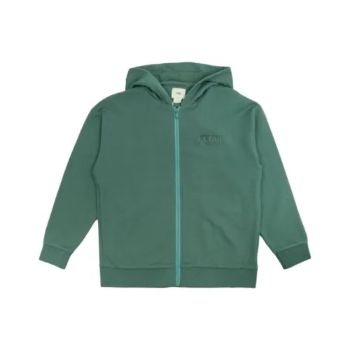 FENDI Зеленый Kids Свитшоты