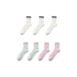 [7 упаковок] Молоко Белый 3 + Светло-зеленый 2 + Светло-фиолетовый 2