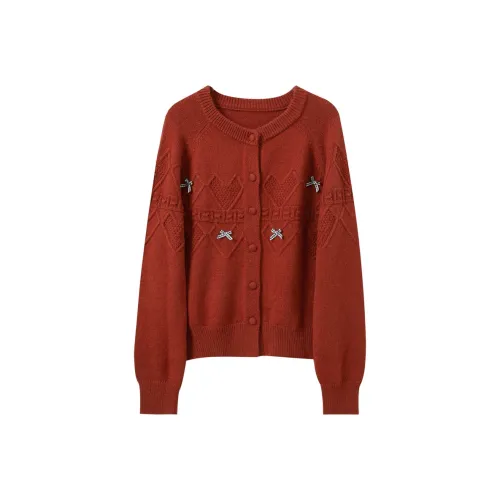 3COLOUR Красный Женский Трикотаж