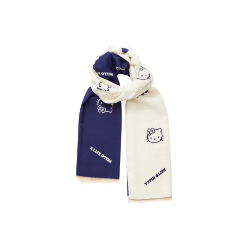 Sanrio Hello Kitty Полиэстер Трикотажные Шарфы Женские
