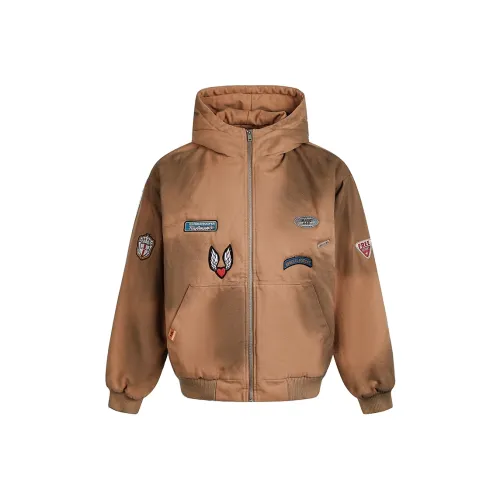 ALang Studio Кофейный Унисекс Пуховики