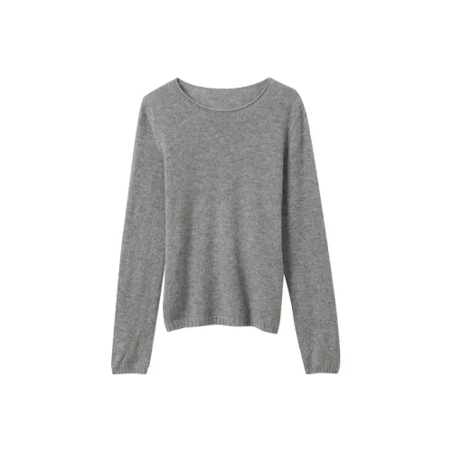 3COLOUR Фотиния Серый Женский Кашемировый Свитер