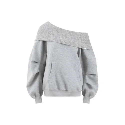 MDEHT Светло-серый Женский Свитшот