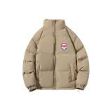 Хаки хлопковый пуховик