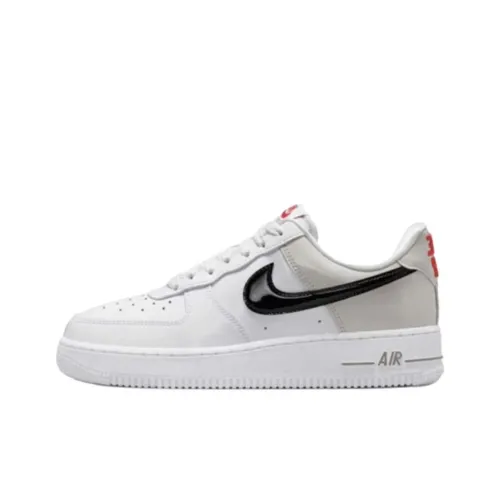 Nike Air FORCE 1 Low Топ Скейтборд Кроссовки Женские Белые Черные