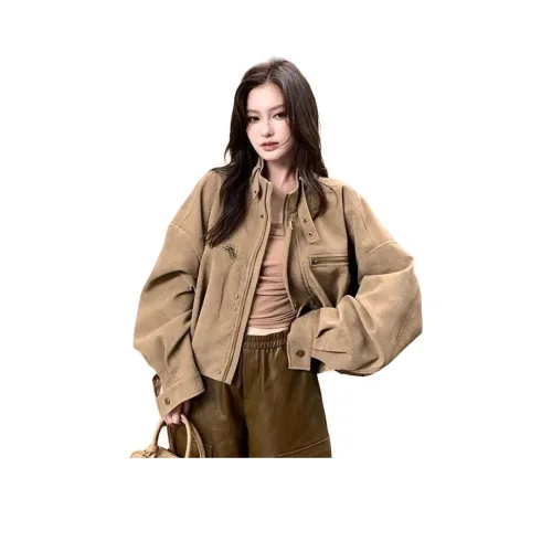 MDEHT Кофе Женские Куртки