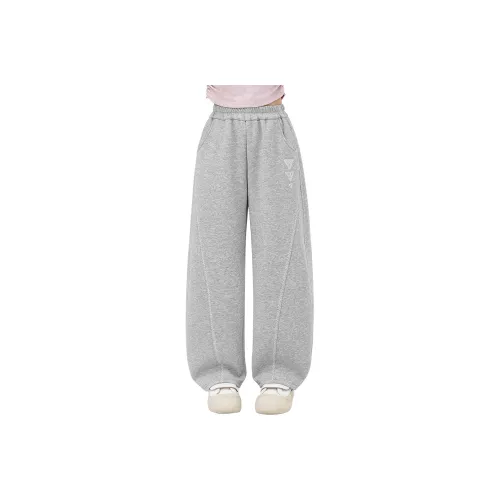 Youyou 1 Point Серые Штаны для Тренировок с Флисовой Подкладкой для Детей в Школьном Возрасте