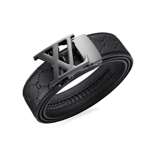 Jeccieziio Ремни из натуральной коровьей кожи мужские ширина 3,5 см