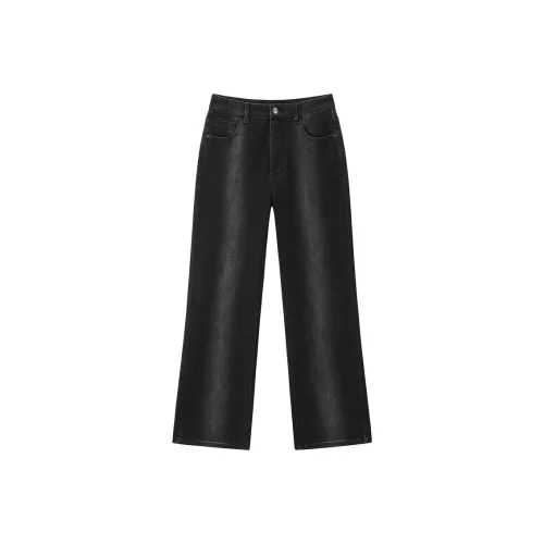 PEACEBIRD Джинсы черные женские