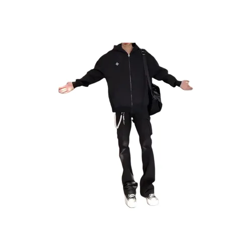 GMTK Carbon Black Semi Эластичный Пояс Мужские Джинсы