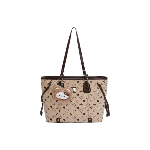 XUANXI ПУ (полиуретан) Сумка через плечо Стандартная Женская Молочно-чайный