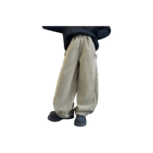 Teddy's Collection Кофе Флис Линейные Брюки Школьный возраст Спортивные Штаны