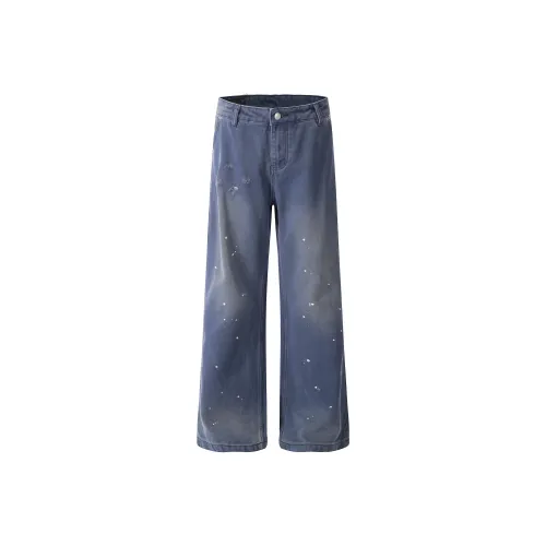FDYZ French Work Blue Unisex Jeans