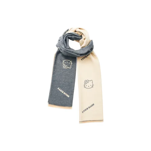 SANRIO Hello Kitty Полиэстер Трикотажные Шарфы Женские