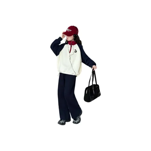 MADALLO Многоцветные Наборы Одежды Топ + Штаны Детская Повседневная Спортивная Одежда