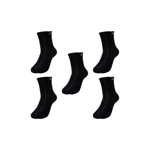 REEBOK [5 пар] Черные мужские баскетбольные носки