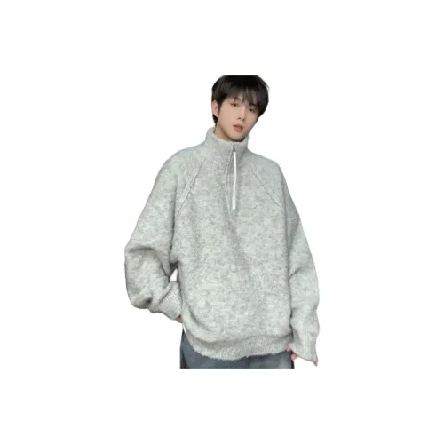 GUHUO Серый Унисекс Трикотаж