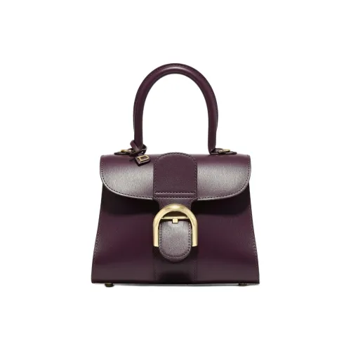 Delvau Brillant Телячья кожа Через плечо Сумка Мини Женская Фуксия