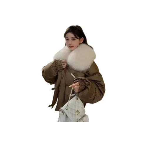 Mu Xiao Xin Хлопковый пуховик женский